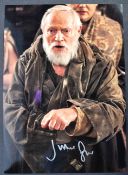 GAME OF THRONES - JULIAN GLOVER AUTOGRAPHED PHOTOG
