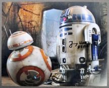 STAR WARS THE FORCE AWAKENS - JIMMY VEE AUTOGRAPHED PHOTOGRAPH