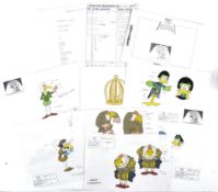 ANIMATION ARTWORK - COUNT DUCKULA - COSGROVE HALL - ORIGINAL EPHEMERA