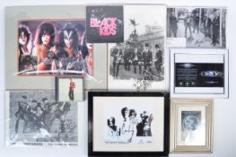 MUSIC AUTOGRAPHS - EAST 17, BEV BEVAN, KISS ETC