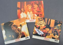 NIGHTMARE ON ELM STREET - ROBERT ENGLUND - AUTOGRAPH & LOBBY CARDS