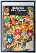 THE BEATLES - YELLOW SUBMARINE - ORIGINAL 1968 GERMAN FILM POSTER
