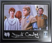 STAR WARS - DERMOT CROWLEY - OFFICIALPIX SIGNED PHOTO