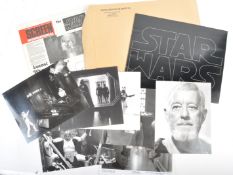 RARE STAR WARS 1977 PRE-RELEASE PRESS MATERIAL & BROCHURE