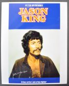 PETER WYNGARDE - JASON KING - AUTOGRAPHED 8X10