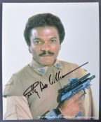 STAR WARS - BILLY DEE WILLIAMS - INCREDIBLE SIGNED PHOTO