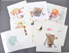 DOCTOR SNUGGLES (1979) - COLLECTION OF ORIGINAL ANIMATION ARTWORK