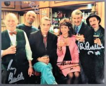 ONLY FOOLS & HORSES - CAST AUTOGRAPHED PHOTOGRAPH