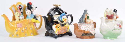 COLLECTION OF CARDEW DISNEY TEAPOTS