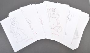 RICHARD BAZLEY - DISNEY ANIMATOR - ORIGINAL TOY CONCEPT DESIGNS