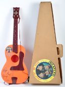 RARE SELCOL 1960'S THE BEALTES BIG 6 PLASTIC TOY GUITAR