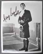 JAMES BOND - GEORGE LAZENBY - SIGNED 8X10