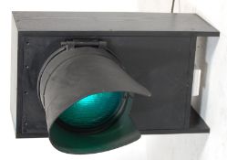 CONTEMPORARY RECASED GREEN LIGHT TRAFFIC LIGHT