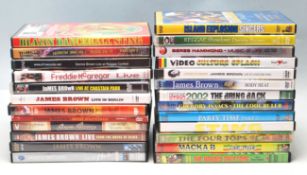 COLLECTION 0F 20+ MUSIC RELATED / CONCERT DVDS