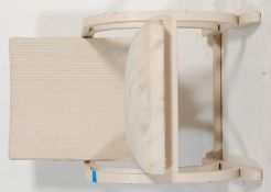 RETRO VINTAGE ART DECO STYLE CONSERVATORY RATTAN CHAIR