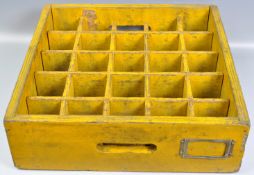 RETRO INDUSTRIAL PROPRIETE TURBOMECA PAINTED CRATE