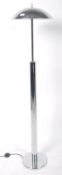 ART DECO INFLUENCE CHROME FLOOR STANDING UPLIGHTER