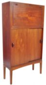 MID CENTURY DANISH INSPIRED TEAK COCKTAIL CABINET