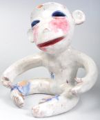 EARLY PIECE OF WALTER BOSSE FOR GOLDSCHNEIDER POTTERY MONKEY