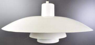 LOUIS POULSEN - PH 4/3 - ORIGINAL RETRO CREAM ENAMEL CEILING LIGHT