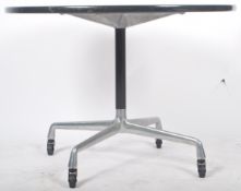 CHARLES & RAY EAMES - HERMAN MILLER PEDESTAL TABLE