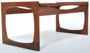 MID CENTURY DANISH INFLUENCE TILE TOP COFFEE TABLE