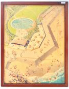 AFTER DONALD BLAKE RAILWAY POSTER OF MABLETHORPE RESORT