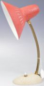 MANNER OF STILNOVO - 2249 - 1960S GOOSENECK DESK LAMP
