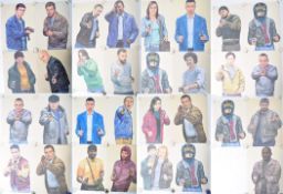 RARE COMPLETE SET X25 BELGIAN PJL POLICE SHOOTING