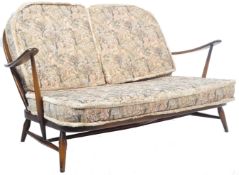 ORIGINAL LUCIAN ERCOLANI ERCOL TWO SEATER SOFA SETTEE