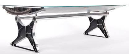 TORNADO JET FIGHTER INBOUND RIGHT HAND WING COFFEE TABLE