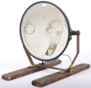 EARLY 20TH CENTURY WWII LANDING LIGHT STRIP SWIVEL LIGHT