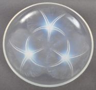RENE LALIQUE VOLUBILIS OPALESCENT GLASS CENTERPIECE BOWL