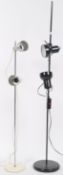 TWO RETRO VINTAGE SPOT LIGHT FLOOR STANDING LAMPS