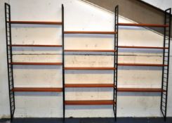 ROBERT HEAL LADDERAX THREE BAY SHELVING UNIT
