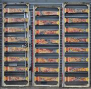 SET OF VINTAGE FAIRGROUND WURLITZER PANELS