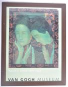 FRAMED AND GLAZED PROMOTIONAL MUSEUM POSTER FOR MA