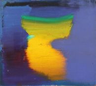 Cordero. 'Green Boat Sunset', Oil on Board, 12