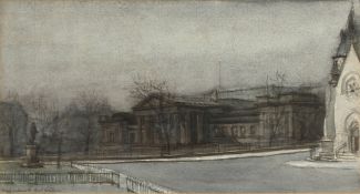 Early 20th Century British School. 'High School, Dundee', Watercolour, Indistinctly Signed and