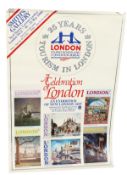 London Tourist Board. Three Unframed Posters, the same, 30
