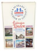 London Tourist Board. 3 Unframed Posters, the same, 30