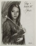 Fabian Perez (b.1967) Argentinian. 'A Study for Michiko III', Artist's Proof 1 of 20, 16