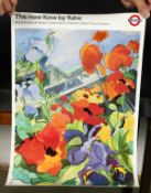 London Underground Posters. Four Unframed Posters, 'The West End by Tube' x 3, and 'The New Kew by