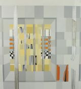 20th Century British School. Abstract with Literary References, Mixed Media, 36