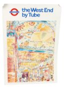 London Underground Posters. Four Unframed Posters, 'Shopping by Tube and Bus', 40