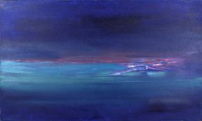 20th Century School. 'Loch Fynne I', Acrylic on Canvas, 24