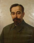 20th Century Russian School. A Bust Length Portrait of a Russian Gentleman, possibly Maxim Gorky,