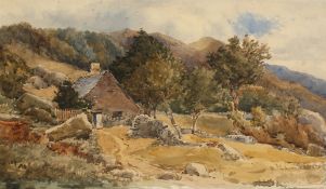 Circle of David Cox. Cottage in a Landscape, Watercolour, 8