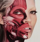 Damien Hirst (b.1965) British. Kate Moss, Offset Lithograph, Limited Edition of 566/666, 12