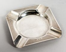 AN ENGINE TURNED ASHTRAY. Birmingham 1965.